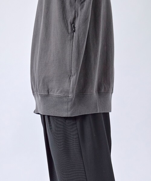 THE NORTH FACE PURPLE LABEL（ザ ノースフェイス パープルレーベル）の「【THE NORTH FACE PURPLE LABEL/ザノースフェイスパープルレーベル】9.5oz Cotton Jersey Field Pullover（スウェット・メンズ・ホワイト/ダークグレー・S/M/L）」の21枚目の写真