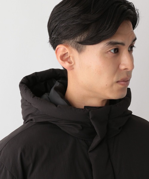 GLOBAL WORK Smile Seed Store（グローバルワーク スマイルシードストア）の「エアサーマルフードブルゾン/115974（ブルゾン・メンズ・ブラック/ベージュ×ブラック/チャコール/ネイビー・X-LARGE/MEDIUM/LARGE/SMALL）」の13枚目の写真