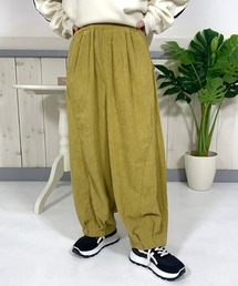 コーデュロイカーブパンツ