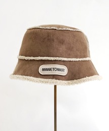 Minnetonka（ミネトンカ）の「MINNETONKA（ミネトンカ） / ボアリバーシブルバケットハット SUEDE BOA HAT（ハット）」