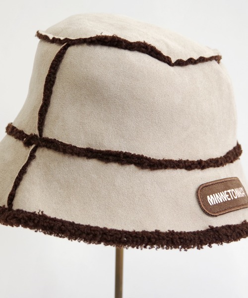 セール】MINNETONKA（ミネトンカ） / ボアリバーシブルバケットハット