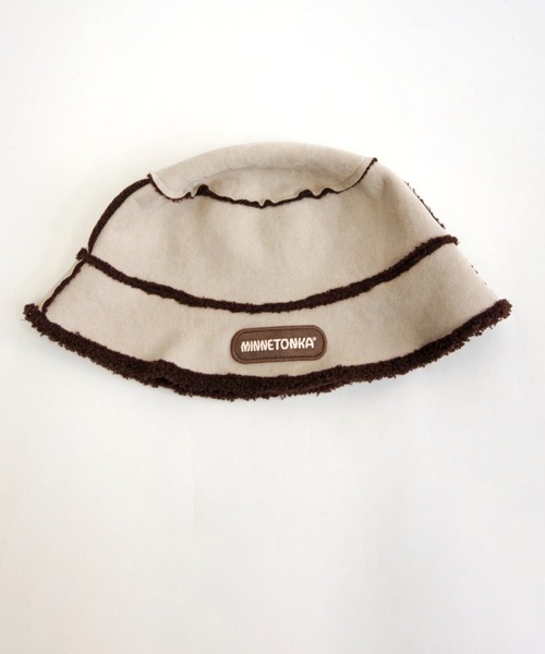 セール】MINNETONKA（ミネトンカ） / ボアリバーシブルバケットハット