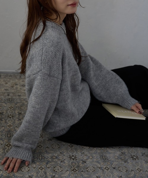 ap retro（アプレトロ）の「【ふわもち】ミックスカラーニット（ニット