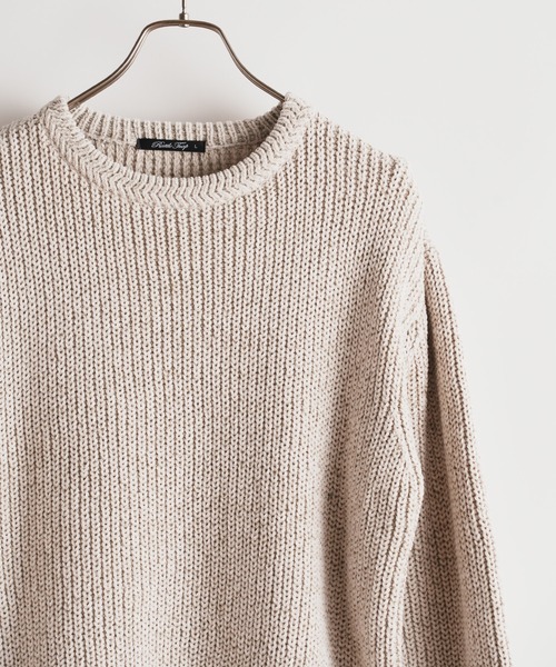 RATTLE TRAP(ラトルトラップ)の「モール×AC/Cニット畦編み(ニット/セーター・メンズ・ブラック/ホワイト・M/L)」の6枚目の写真