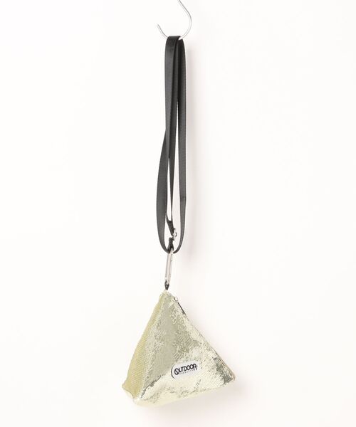 OUTDOOR PRODUCTS（アウトドアプロダクツ）の「【OUTDOOR PRODUCTS】メタリックトライアングルバッグ（ショルダーバッグ・メンズ・シルバー/ゴールド/ピンク・FREE）」の3枚目の写真