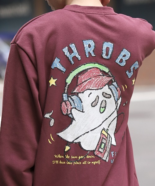 美品　24AW kolor カラー　PUNK HELPスウェット 1 白 KOLOR(カラー) 24AWPUNK HELPスウェット24WCM-T01201 24WCM
