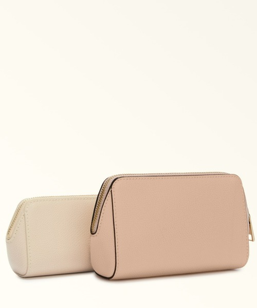 FURLA（フルラ）の「フルラ カメリア コスメティックケースセット（ポーチ・レディース・ミント/ブラック系その他/ブルー系その他/ライトブラウン/イエロー系その他/モカ・ONE SIZE）」の7枚目の写真