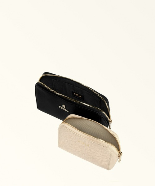 FURLA(フルラ)の「フルラ カメリア (Furla Camelia) コスメティックケースセット(ポーチ・レディース・ミント/ブラック系その他/ブルー系その他/ライトブラウン/イエロー系その他/モカ・ONE SIZE)」の10枚目の写真