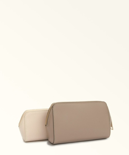 FURLA(フルラ)の「フルラ カメリア (Furla Camelia) コスメティックケースセット(ポーチ・レディース・ミント/ブラック系その他/ブルー系その他/ライトブラウン/イエロー系その他/モカ・ONE SIZE)」の11枚目の写真