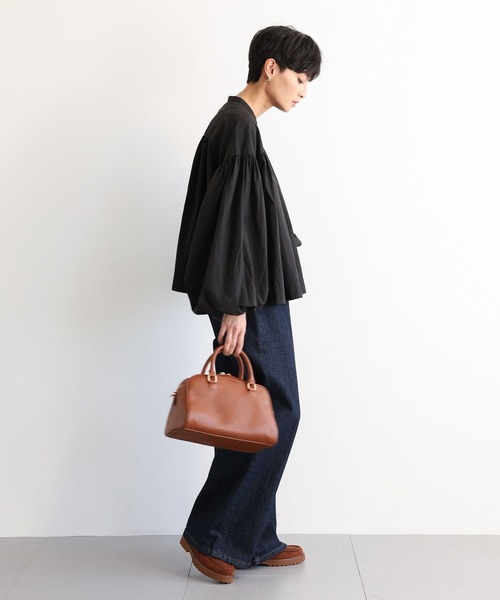 BARNYARDSTORM（バンヤードストーム）の「BARNYARDSTORM / ボリュームライトブラウス（Tシャツ/カットソー・レディース・レッド/ブラック/グレー系その他4・FREE）」の17枚目の写真