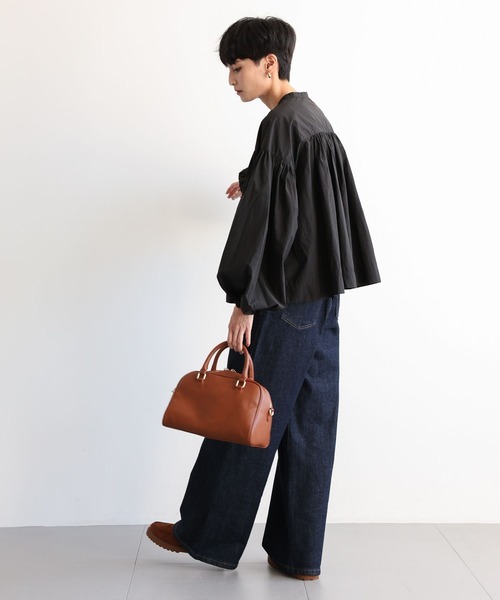 BARNYARDSTORM（バンヤードストーム）の「BARNYARDSTORM / ボリュームライトブラウス（Tシャツ/カットソー・レディース・レッド/ブラック/グレー系その他4・FREE）」の18枚目の写真