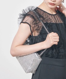 【metoi】ビジューBOXバッグ 結婚式 二次会 パーティー フォーマル オケージョン