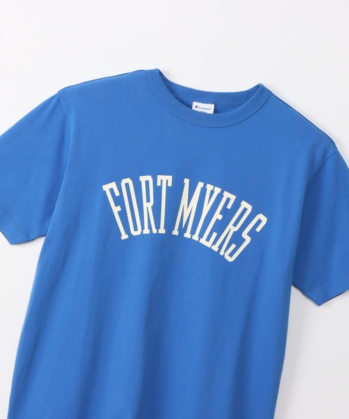 Champion(チャンピオン)の「【Champion/チャンピオン】メンズ ベーシック ショートスリーブTシャツ(Tシャツ/カットソー・メンズ・ネイビー/ホワイト×ネイビー/ホワイト×ブラック/ブルー/グレー/ブラック系その他・X-LARGE/LARGE/MEDIUM/SMALL)」の20枚目の写真