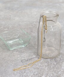 ステンレススクリューチェーンネックレス ロング