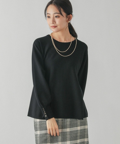 セール】スッキレイペプラムプルオーバー/252063（ニット/セーター