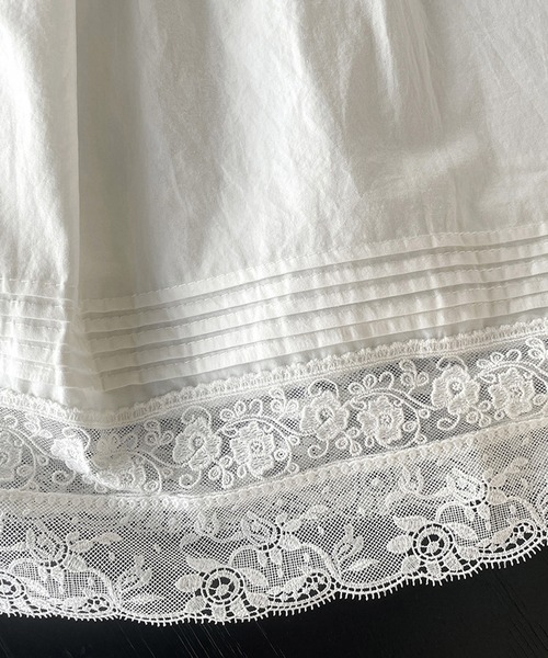 セール】lace gather tiered long skirt（スカート）｜SUWDEE