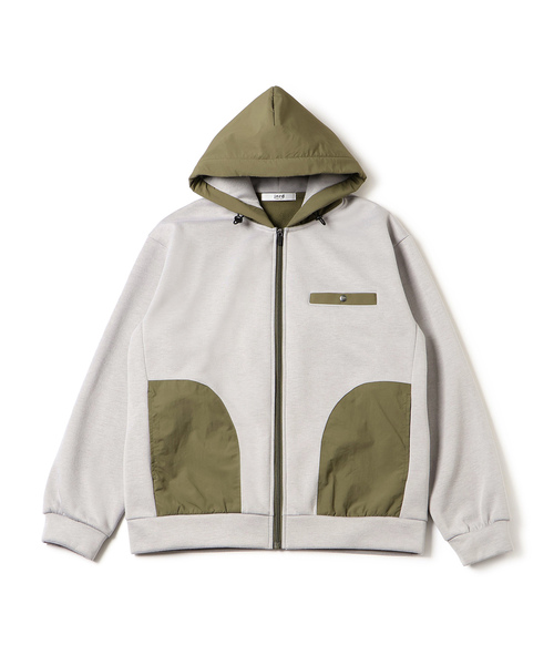 アパルトモン　アールジュビリー 21AW ベーシックジップアップパーカー アパルトモン購入 アールジュビリー 21AW ベーシックジップアップパーカー