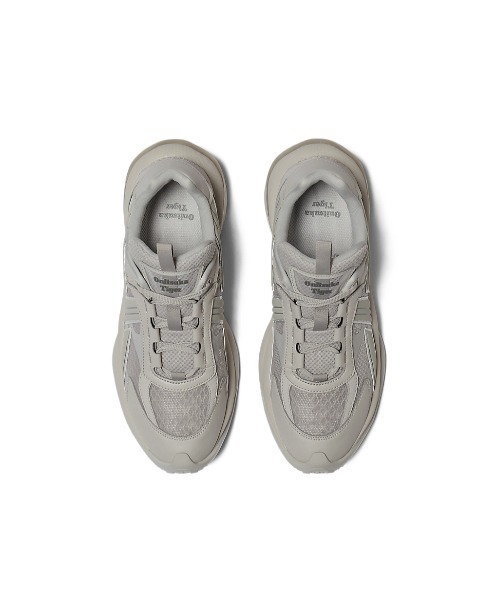 【SALE】TIGTRAIL RS グレー スニーカー　23.5 【美品】 Onitsuka Tiger オニツカタイガー TIGTRAIL RS ティグトレイル