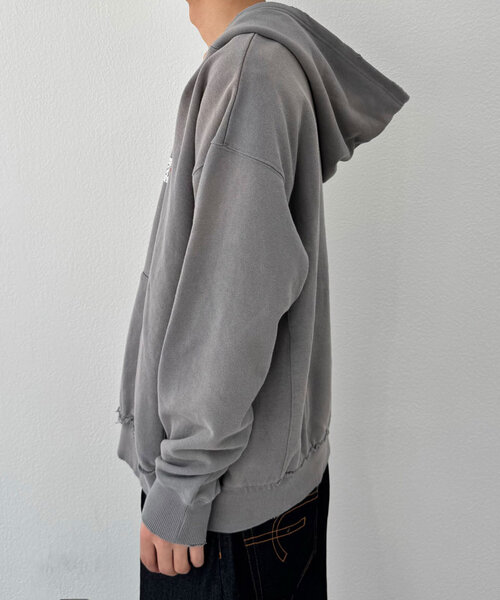 RePRODUCTION LABEL（リプロダクションレーベル）の「【RePRODUCTION LABEL / リプロダクションレーベル】スキッパーフーディー（パーカー・レディース・ブルー/チャコールグレー・FREE）」の11枚目の写真