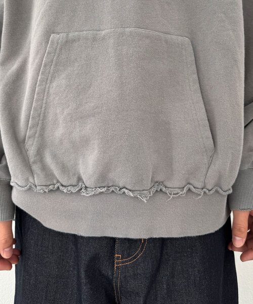 RePRODUCTION LABEL（リプロダクションレーベル）の「【RePRODUCTION LABEL / リプロダクションレーベル】スキッパーフーディー（パーカー・レディース・ブルー/チャコールグレー・FREE）」の17枚目の写真