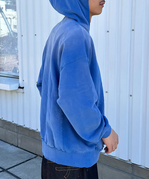 RePRODUCTION LABEL（リプロダクションレーベル）の「【RePRODUCTION LABEL / リプロダクションレーベル】スキッパーフーディー（パーカー・レディース・ブルー/チャコールグレー・FREE）」の21枚目の写真