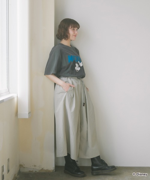 GOOD ROCK SPEED(グッドロックスピード)の「GOOD ROCK SPEED/グッドロックスピード / MICKEY MOUSE / Tshirt Tシャツ(Tシャツ/カットソー・メンズ・チャコール/ホワイト・L/M/XL)」の6枚目の写真