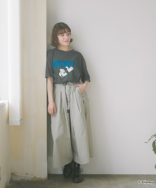 GOOD ROCK SPEED(グッドロックスピード)の「GOOD ROCK SPEED/グッドロックスピード / MICKEY MOUSE / Tshirt Tシャツ(Tシャツ/カットソー・メンズ・チャコール/ホワイト・L/M/XL)」の12枚目の写真