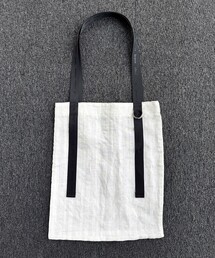 【A4サイズ収納可】ロゴハンドルトートバッグ