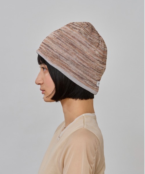 OVERRIDE（オーバーライド）の「OVERRIDE  OGCREC LOGO SHORT BEANIE SG / オーバーライド（ニットキャップ/ビーニー・レディース・ブラック/ライトグリーン/ライトグレー・57~59cm）」の22枚目の写真