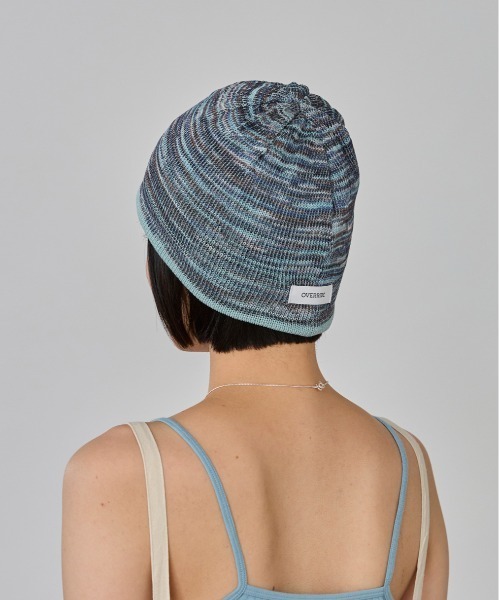 OVERRIDE（オーバーライド）の「OVERRIDE  OGCREC LOGO SHORT BEANIE SG / オーバーライド（ニットキャップ/ビーニー・レディース・ブラック/ライトグリーン/ライトグレー・57~59cm）」の10枚目の写真