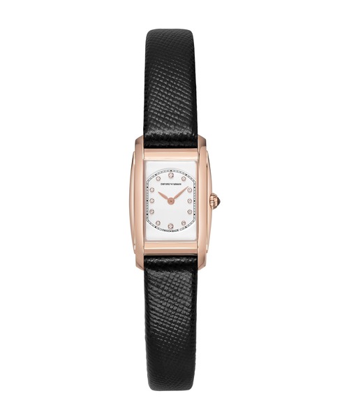 EMPORIO ARMANI(エンポリオアルマーニ)の「エンポリオ・アルマーニ 腕時計 レディース アナログ レザー ARS8401(アナログ腕時計・レディース・ブラック・FREE)」の1枚目の写真