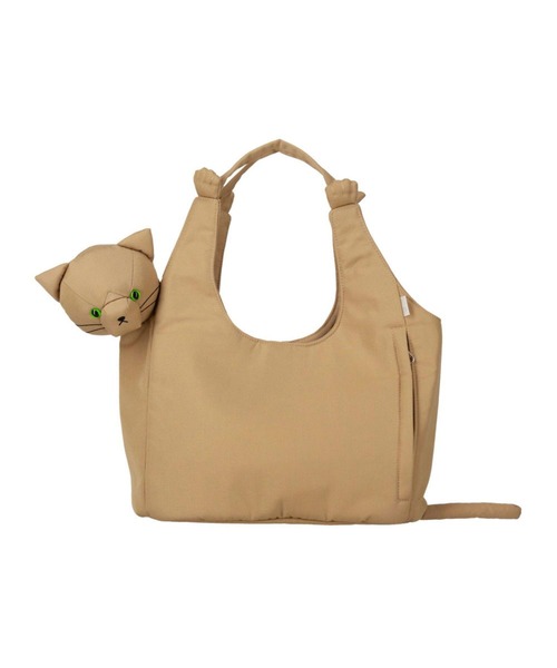 ROOTOTE(ルートート)の「ルートート / EU.ラウンド.ブラブラネコ-A(トートバッグ・レディース・グレー/ブラック/キャメル・FREE)」の3枚目の写真