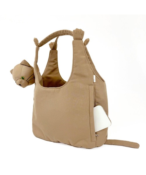 ROOTOTE(ルートート)の「ルートート / EU.ラウンド.ブラブラネコ-A(トートバッグ・レディース・グレー/ブラック/キャメル・FREE)」の15枚目の写真