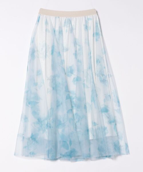 NOELA（ノエラ）の「フラワースタッズチュールスカート（スカート・レディース・イエロー/ピンク/ネイビー・フリー）」の12枚目の写真