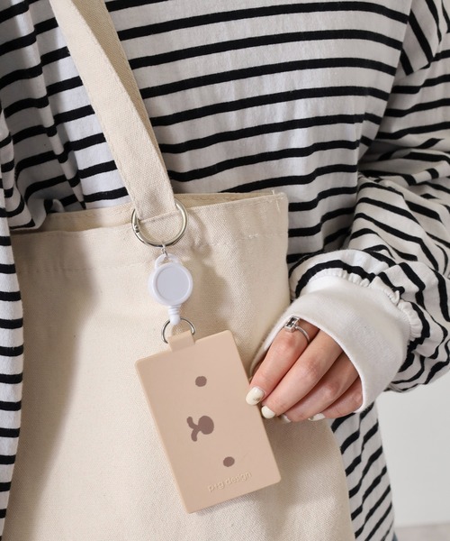 FUNALIVE(ファンアライブ)の「KAISATSU パスケース ディックブルーナ(パスケース・レディース・ホワイト/ブラック/ブラウン・FREE)」の8枚目の写真