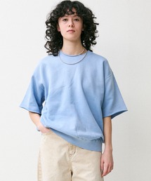 【DENIM DELIGHT DAYS】レギュラーウェイトスウェットショートスリーブシャツ