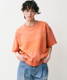 【DENIM DELIGHT DAYS】レギュラーウェイトスウェットショートスリーブシャツ