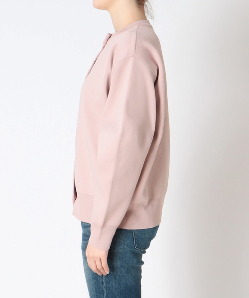 TITE IN THE STORE(ティテ インザ ストア)の「クルーネックスナップボタンニットカーディガン(カーディガン/ボレロ・レディース・ピンク/ブルー/ブラック・38)」の4枚目の写真