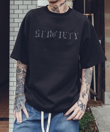 Mesh patched tee