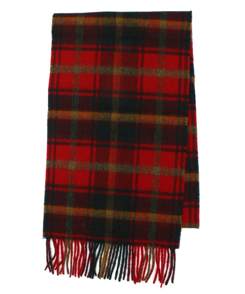 BEAMS（ビームス）の「BEAMS / タータンチェックマフラー（マフラー・メンズ・ライトブルー/グレー/レッド/グリーン・ONE SIZE）」の4枚目の写真