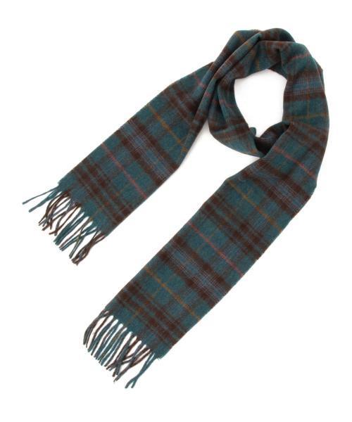 BEAMS（ビームス）の「BEAMS / タータンチェックマフラー（マフラー・メンズ・ライトブルー/グレー/レッド/グリーン・ONE SIZE）」の6枚目の写真