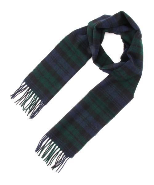 BEAMS（ビームス）の「BEAMS / タータンチェックマフラー（マフラー・メンズ・ライトブルー/グレー/レッド/グリーン・ONE SIZE）」の7枚目の写真