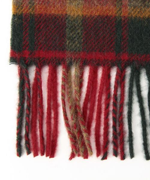 BEAMS（ビームス）の「BEAMS / タータンチェックマフラー（マフラー・メンズ・ライトブルー/グレー/レッド/グリーン・ONE SIZE）」の10枚目の写真