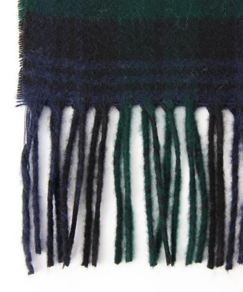 BEAMS（ビームス）の「BEAMS / タータンチェックマフラー（マフラー・メンズ・ライトブルー/グレー/レッド/グリーン・ONE SIZE）」の5枚目の写真