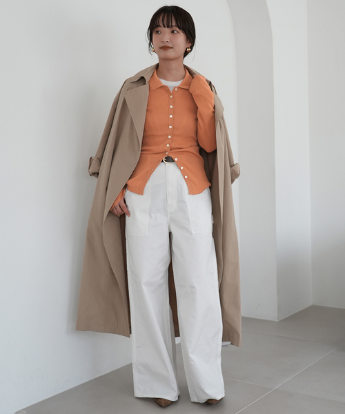 セール】《WEB/一部店舗限定》AYUPIYO 襟付きニット（ニット