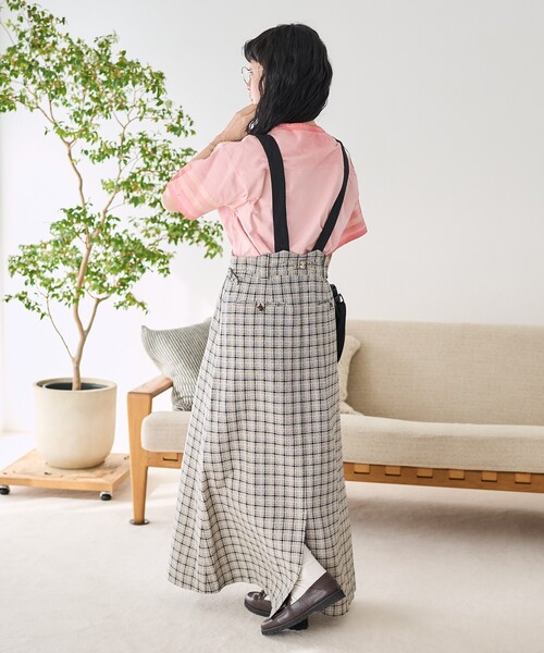 FREAK'S STORE（フリークスストア）の「Gramps 吊りスカート＜セットアップ対応＞（スカート・レディース・その他13/その他15/ベージュ・ﾌﾘ-）」の7枚目の写真