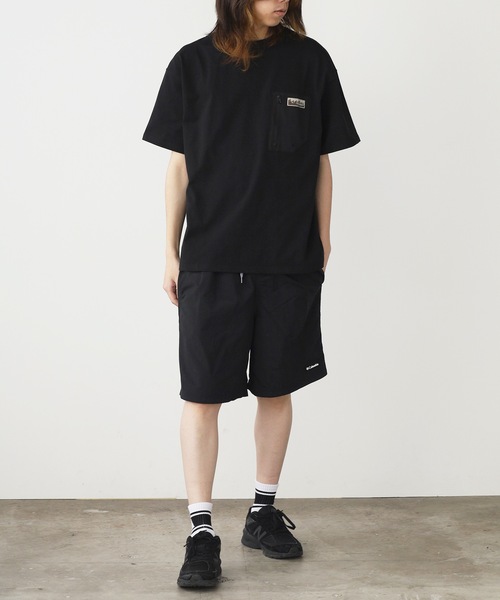 WILD THINGS(ワイルドシングス)の「WILD THINGS/ワイルドシングス CAMP POCKET TEE ポケットTシャツ メンズ 夏物 夏服(Tシャツ/カットソー・メンズ・ホワイト/ダークネイビー/ブラック・M/L/XL)」の9枚目の写真