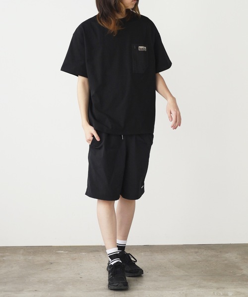 WILD THINGS(ワイルドシングス)の「WILD THINGS/ワイルドシングス CAMP POCKET TEE ポケットTシャツ メンズ 夏物 夏服(Tシャツ/カットソー・メンズ・ホワイト/ダークネイビー/ブラック・M/L/XL)」の10枚目の写真