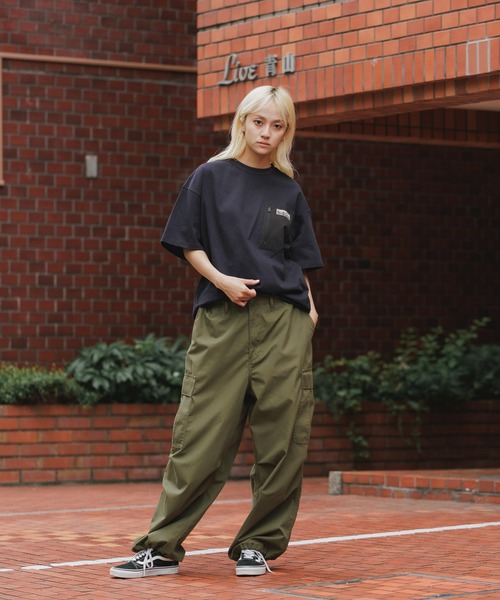 WILD THINGS(ワイルドシングス)の「WILD THINGS/ワイルドシングス CAMP POCKET TEE ポケットTシャツ メンズ 夏物 夏服(Tシャツ/カットソー・メンズ・ホワイト/ダークネイビー/ブラック・M/L/XL)」の22枚目の写真
