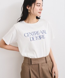VIS | 【接触冷感/洗える】アソートロゴプリントTシャツ(Tシャツ/カットソー)